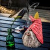 Miniature Gnome Backflow Incense Burner Funny Garden Gnomes Statue Smoke