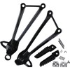 Foot Pegs Footpegs Motorcycles rear Passenger Bracker Footrest for Kawasaki