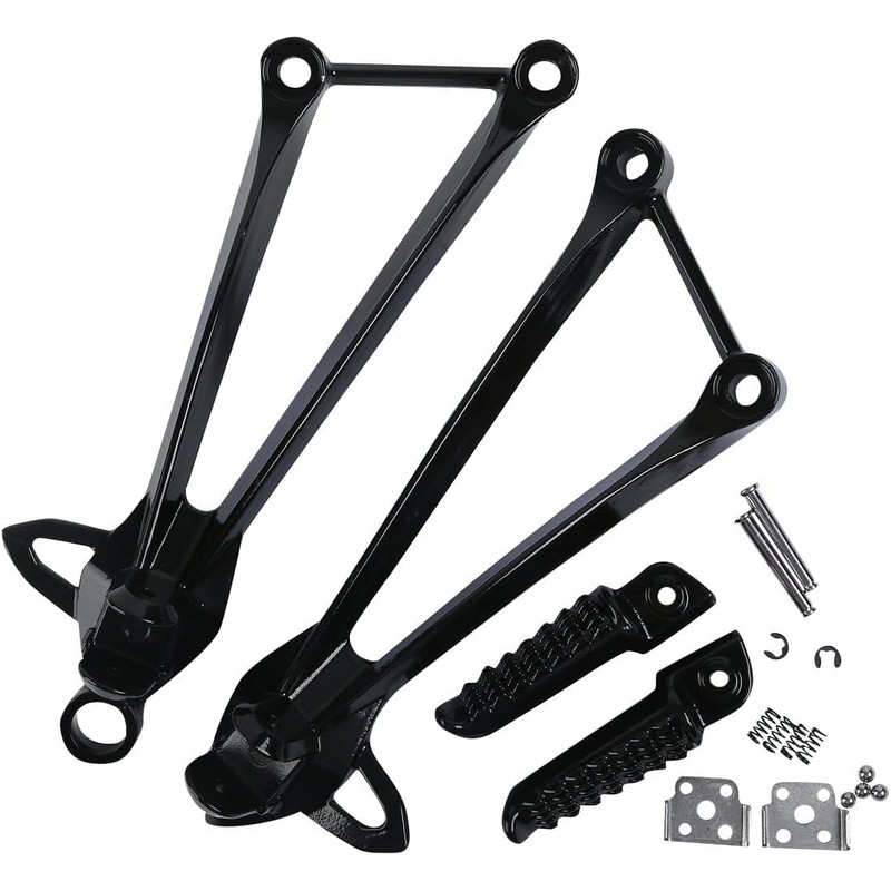 Foot Pegs Footpegs Motorcycles rear Passenger Bracker Footrest for Kawasaki