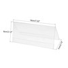 PATIKIL 7 x 3.12inch Acrylic Name Plate Holders Desk Sign