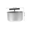 GRIRIW Manual Stainless Steel Meatball Maker Efficient Kitchen Tool for