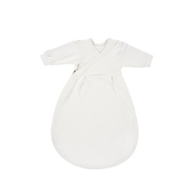 Alvi Baby-Mäxchen Sleeping Bag Inner Bag, Baby Sleeping Bag, 100% Cotton, Washable, All-Year Sleeping Bag with Sleeves, Children's Sleeping Bag for Boys and Girls from 0 Months, cream