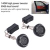 2pcs Car Tweeter Speaker 12-24V 140W 89dB Tweeter Mini Car