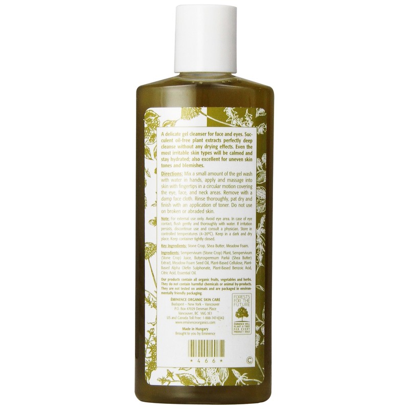 Eminence Stone Crop Gel Wash, 4.2 Fluid Ounce