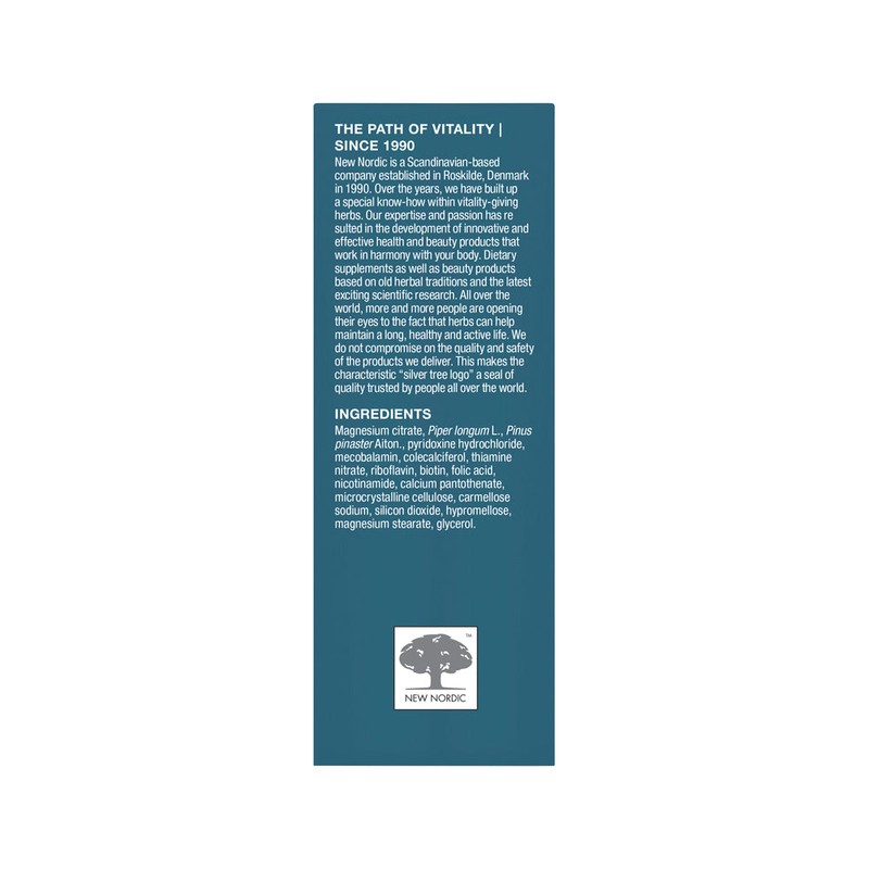 New Nordic Active Magnesium Citrate 750mg 60t