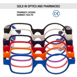 DIDINSKY Reading Glasses. Anti Blue Light and Anti Glare. Indigo +1.0 - DALI