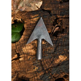 Battle-Merchant Hunting Bodkin, Hand Forged Arrowhead F