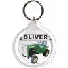 Oliver garden farm tractor keychain keyring yard lawn mower Hook