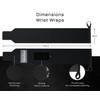 BREAKING LIMITS Lifting Straps & Wrist Support Set - Gym