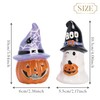 Valery Madelyn 2pcs Ceramic Halloween Decorations