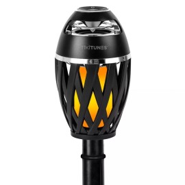 Limitless Innovations TikiTunes 40” Adjustable Pole and Ground Stake – Black