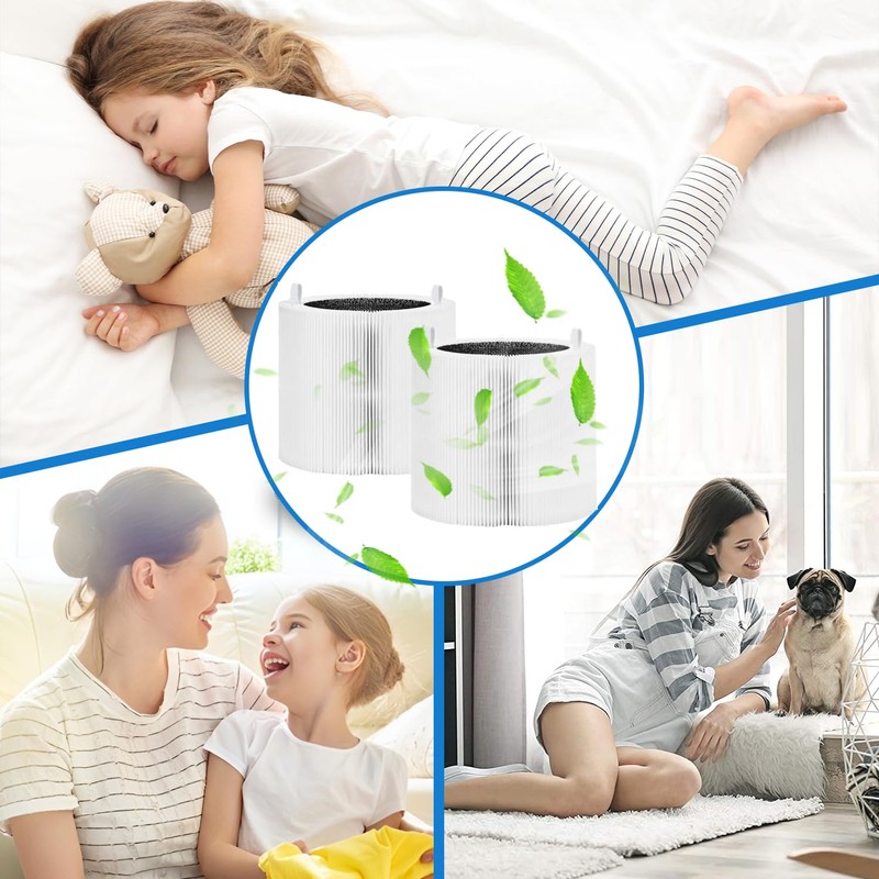 JISIZKY Replacement Air Filter 211i Max Compatible With Blueair Blue