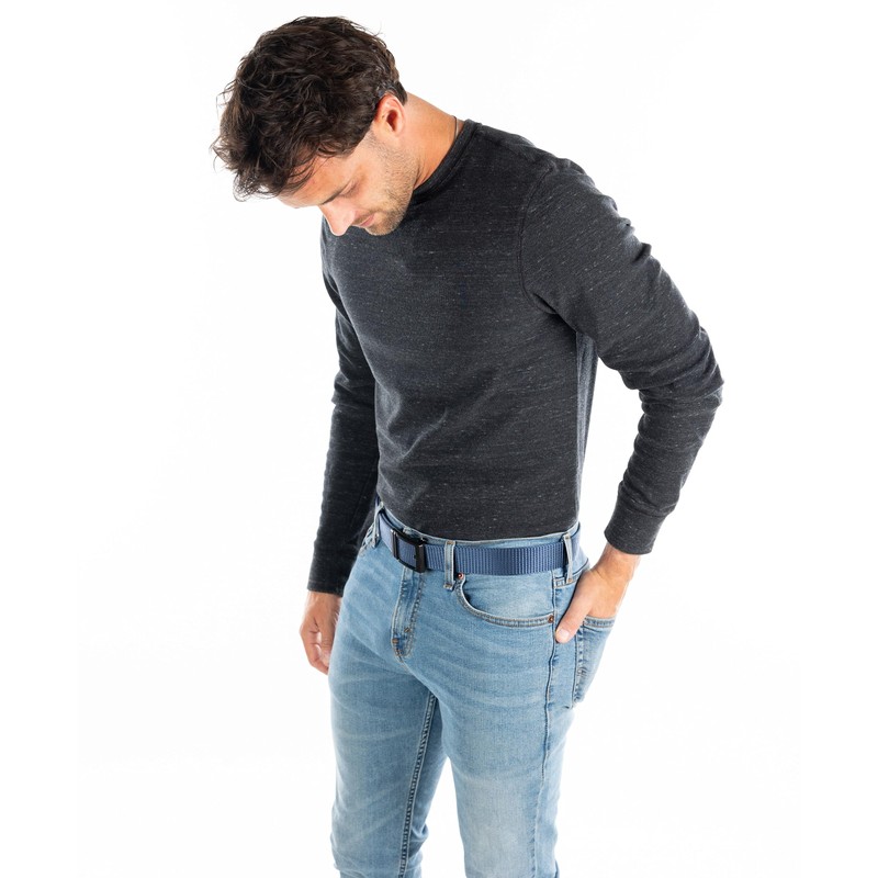 Funky Junque - Cinturón de carraca para hombre, nailon táctico,