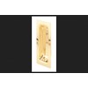 Prime Line Products 162457 Brass-Plated Steel Pocket Door Pull Handle
