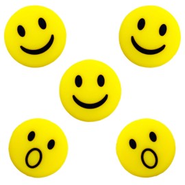 Tannius Tennis Racket Vibration Dampener, 2 Designs(4 or 5 Packs), Racket String Shock Absorber, Great Tennis Gift