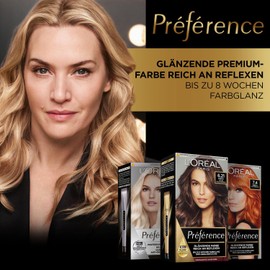 L'Oréal Paris Préférence 6.21 Bright Peart Brown (Zurich) 3 pack (3 x 183 g) Packaging can vary