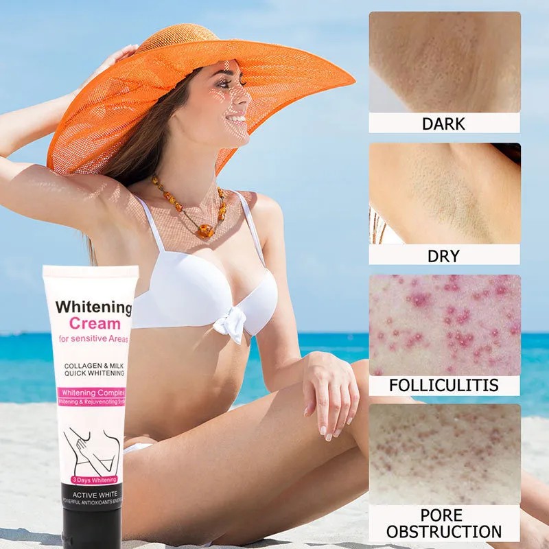 Crema Aclaradora Para Manchas Axilas E Ingles X2