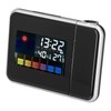Weather Station Clock Temperature Humidity LCD Color Display LED Backlight