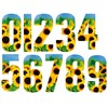 MONOGRAM Classic Signs Wheelie Bin Number Sunflower 5