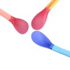 Safety Baby Temperature Sensing Spoon Heat Toddler Food Feeding Spoons