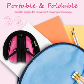 GREEN DEVIL Kids Hearing Protection Ear muffs 27dB Noise Cancelling For Age 1-16 Low Profile Autism Sensory Headphones