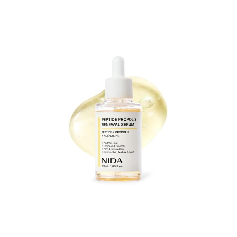 NIDA Peptide Propolis Renewal Serum | Peptide Complex, Propolis Extract,