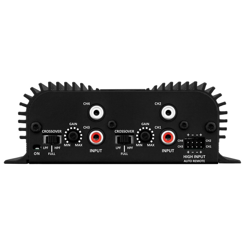 Taramps TS 400x4 Black Car Audio Amplifier - 400W RMS