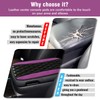 Couslcd Auto Center Console Pad, Universal Waterproof Armrest Seat Box