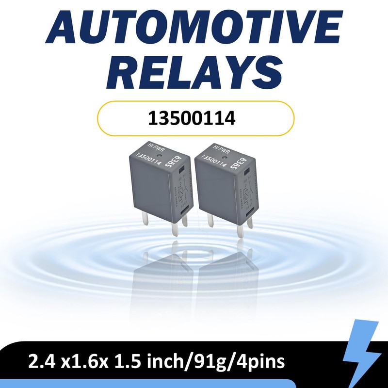 ​​2-Pack Car AC Relay | 13500114/8385 | 12V DC 40A