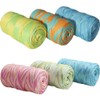 GNSN 165 Yards/roll Colorful T-Shirt Yarn Spaghetti Knitting Crochet Yarn