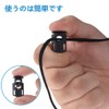 Spring Cord Stoppers, 10 Pieces, Barrel Shape, Plastic Cord Lock,