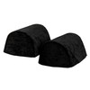 Classic Home Store Crushed Velvet Chenille Pair of Standard Round
