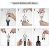 Beneno Wine Opener, Zinc Alloy Premium Wing Corkscrew with Multifunctional