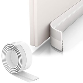 Door Seal Strip 39" Length Door Draft Stopper,Under Door Sweep for Exterior & Interior Doors, Weather Stripping Door Seal, Garage Window Blocker Noise Cold Air Insulation, Draft Guard