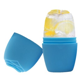 Joyeee Ice Roller, Facial Ice Roller Facial Massage Beauty Skin Care Ice Compress Shrinks Pores, Anti-Wrinkles, Reduces Swelling, Improves Skin Elasticity, Rose Top