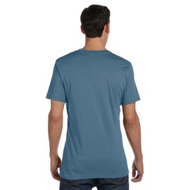 Bella Canvas Unisex Jersey Short Sleeve Tee, Heather True Royal, Medium