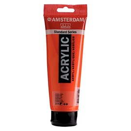 Royal Talens Amsterdam Standard Acrylic Paint 250Ml-Vermillion