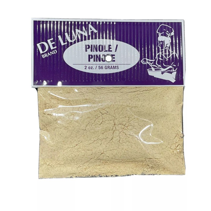 De Luna Brand Pinole 2- 2 ounce bags/ Pinole 2