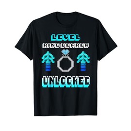 Level Ring Wedding Bearer Unlocked Boys Security Kids Gift T-Shirt