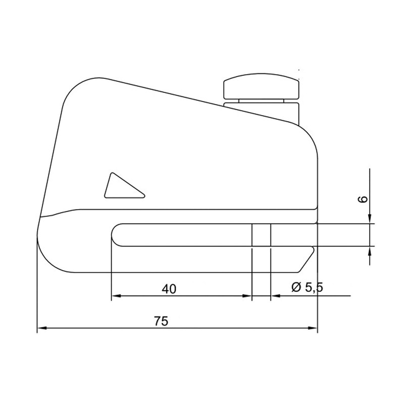 Ifam Motorcycle Disc Brake Anti-Theft, 053020A