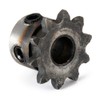 Acxico 2Pcs 8mm Bore 10 Teeth 10T Metal Pilot Motor