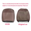 Zieichy Driver Side Bottom + Top Back Cloth Seat Cover