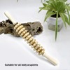 Kootinn Manual Wooden Fascia Massage Roller Trigger Points for Release