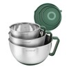 Rorence Mixing Bowls Set: Stainless Steel Non-Slip Bowls with Pour
