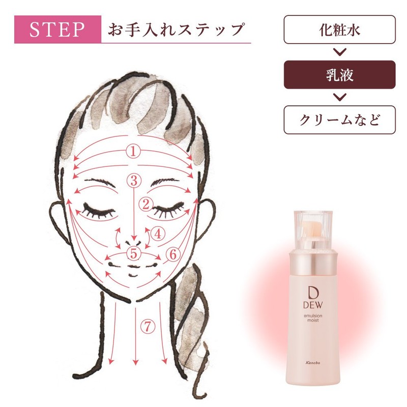 DEW Emulsion Moisturizing Main Unit 3.4 fl oz (100 ml)