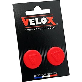 Velox Handlebar Plugs / Coloured, red