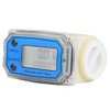 Nikou Flow Meter Turbine Meter, 15-120L/min 1 Inch NPT Mini
