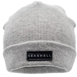 SEASHELL Merino Wool Beanie (Grey)
