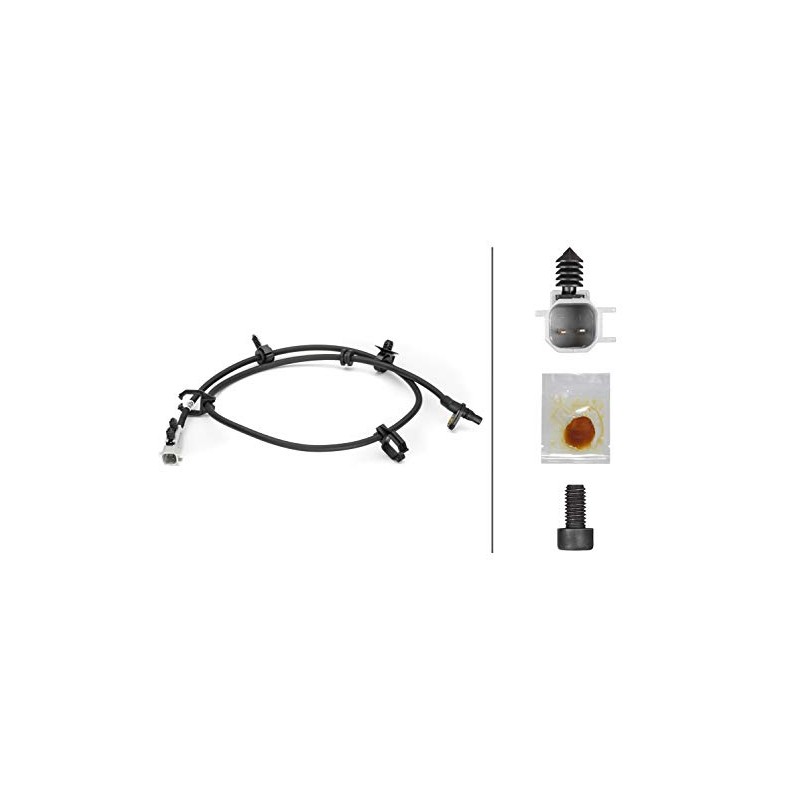 HELLA 6PT 014 494-521 Sensor, exhaust gas temperature - 2-pin
