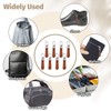 6 PCS Leather Zipper Pull, Detachable Leather Zipper Handle Replacement